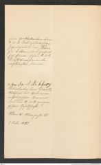 k.k. naturhistorisches Hofmuseum, Intendanzakten 1885-1896 (Hauer), Aktenzahl Z.485/1892, Seite 2